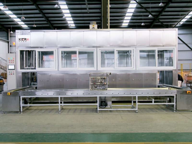 全自動(dòng)超聲波清洗機(jī)室的工作原理是什么？